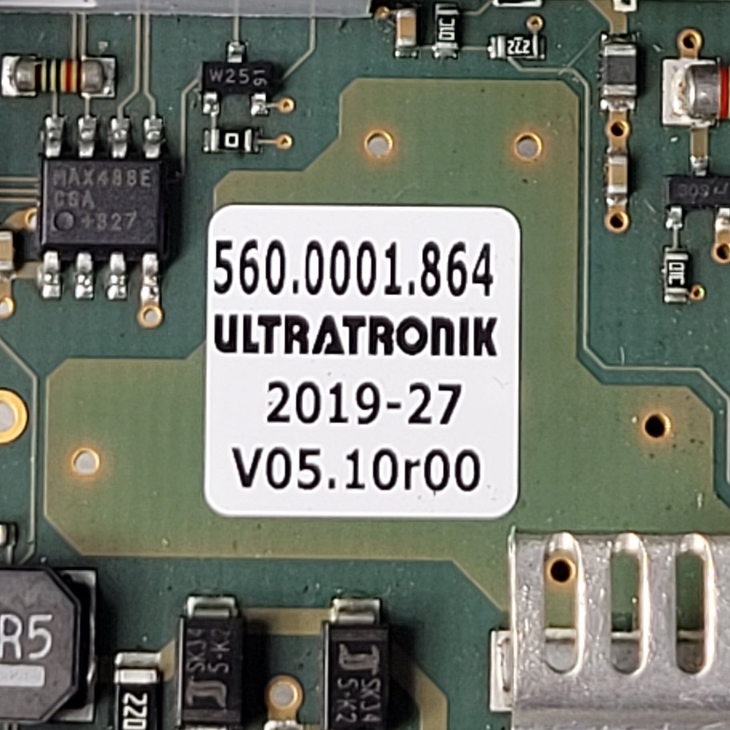 Franke 560.001.864 V05.10r00 A800 Espresso Machine Central Control Board PCA