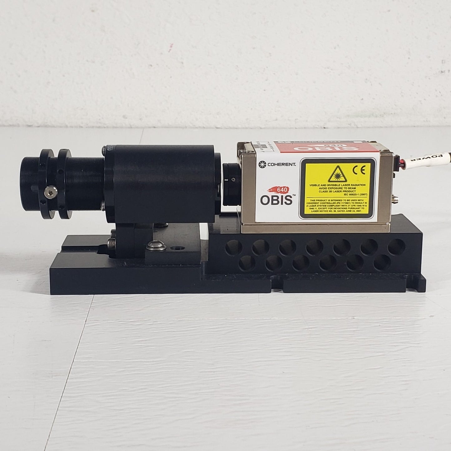 TESTED Coherent OBIS LX 640nm 40mW Laser 1185054 PSU USB I/O 38mW