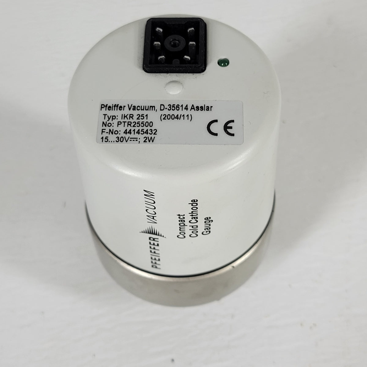 TESTED Pfeiffer IKR 251 PTR25500 Compact Cold Cathode UHV Vacuum Gauge KF25