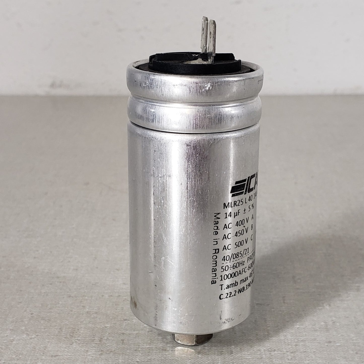 ICAR MLR25 L40 1404075/I-Mk SH Motor Capacitor From Franke A800 Espresso Machine