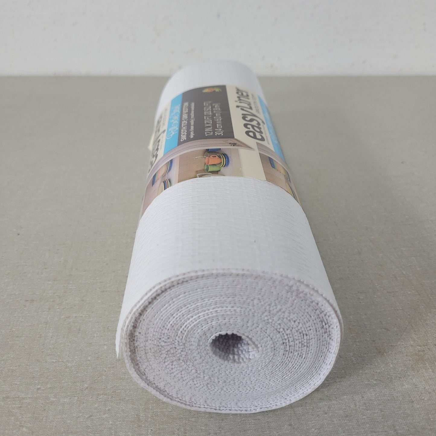 3x EasyLiner Smooth Top Shelf Liner White 12 in x 20 ft Non-Adhesive Drawer Roll