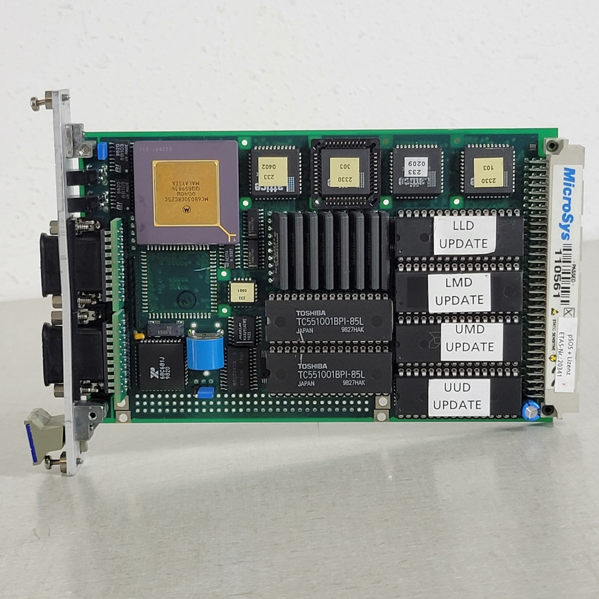 ETAS ES1111 ES1000.1 VCU VME System Controller Host Interface Module Board