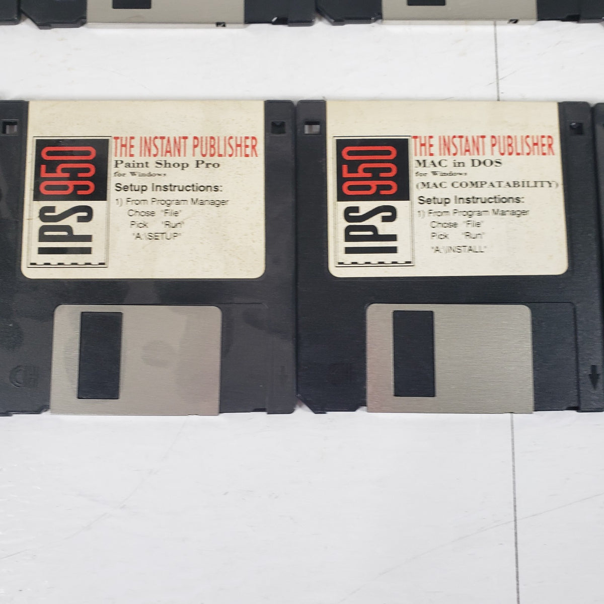 Instant Publisher IPS 950 v5.0 Software Complete 14-Disk Set Color Label Printin