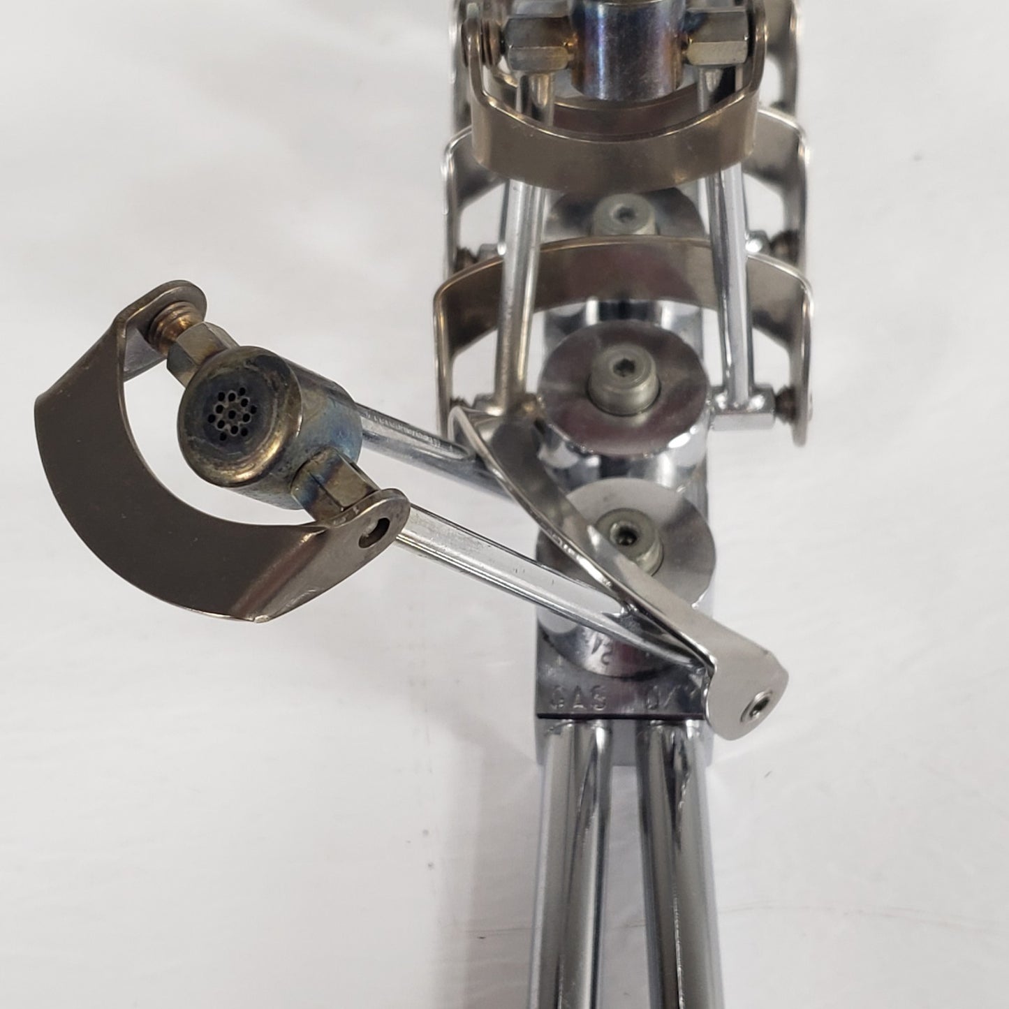 LITTON 8 Fire Single Jet Oxygen Gas Glassblowing Lathe With Swivel
