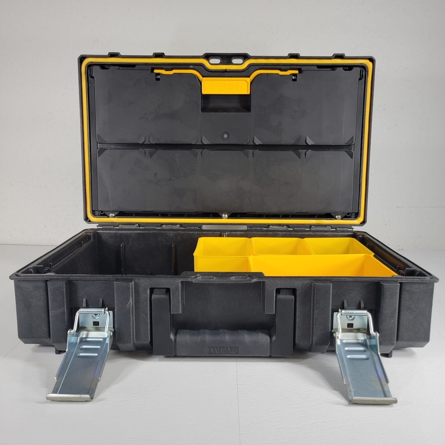 DEWALT DWST08201 Tool Box, Internal Organized Storage Bins and Containers