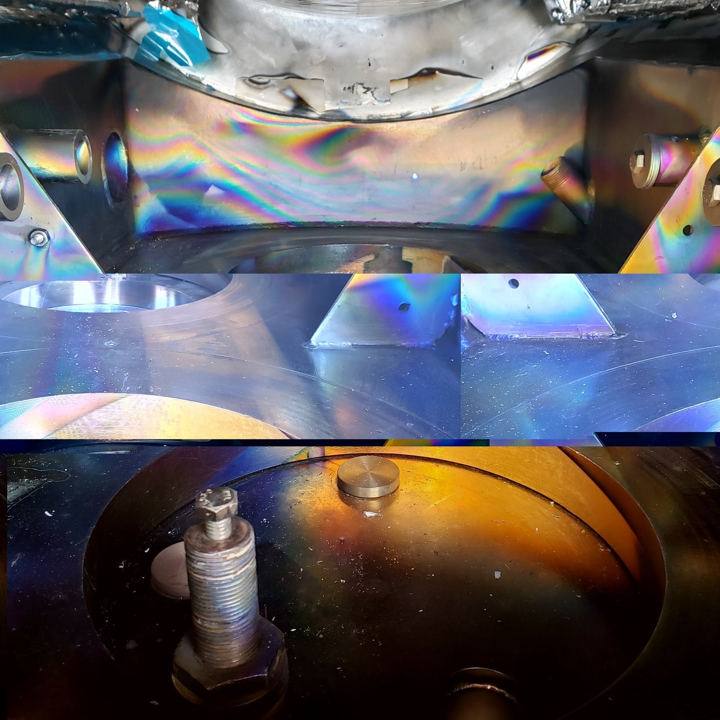 36in ID ~700L High Vacuum Sputter Coating Chamber Thin Film Deposition PVD