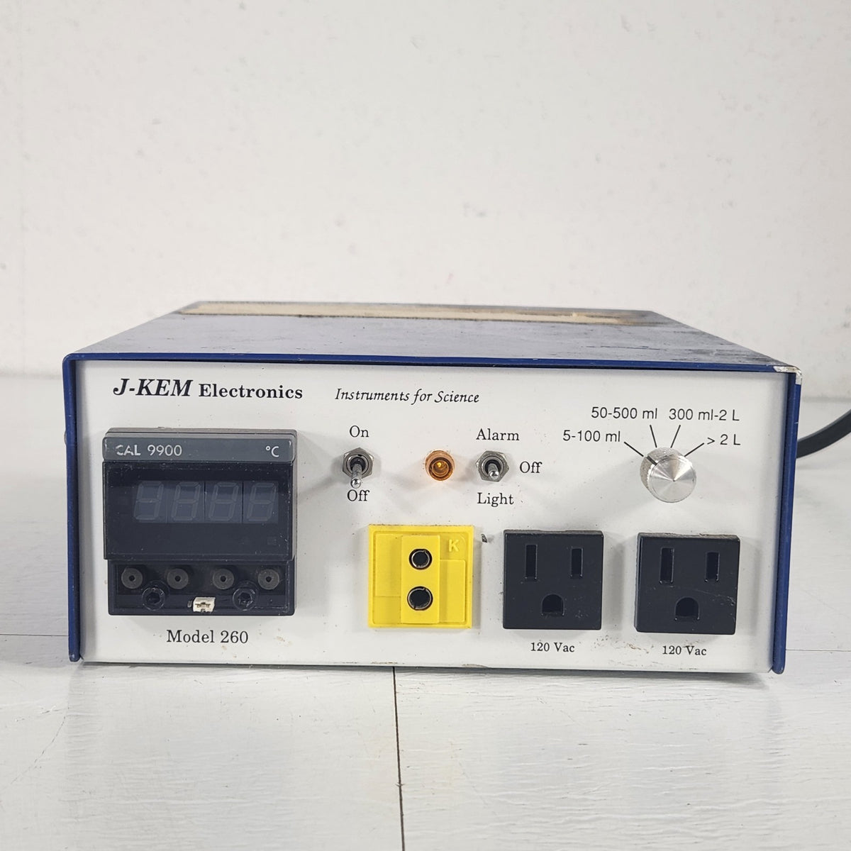 J-KEM Model 260 Digital PID Temperature Controller 120V 15A 1800W Dual Outlet