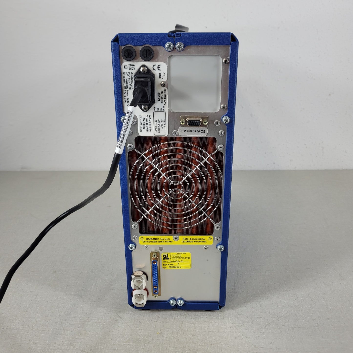 Quantel Big Sky Ultra ICE450 Nd:YAG Laser Power Supply 1750903001 UL130C11