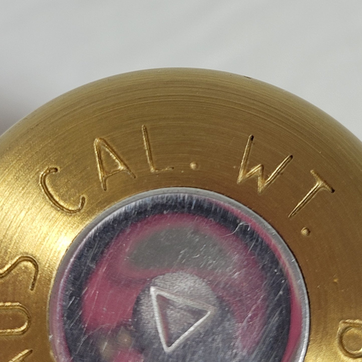 VINTAGE OHAUS 300G Brass Alloy Calibration Weight, Great Condition