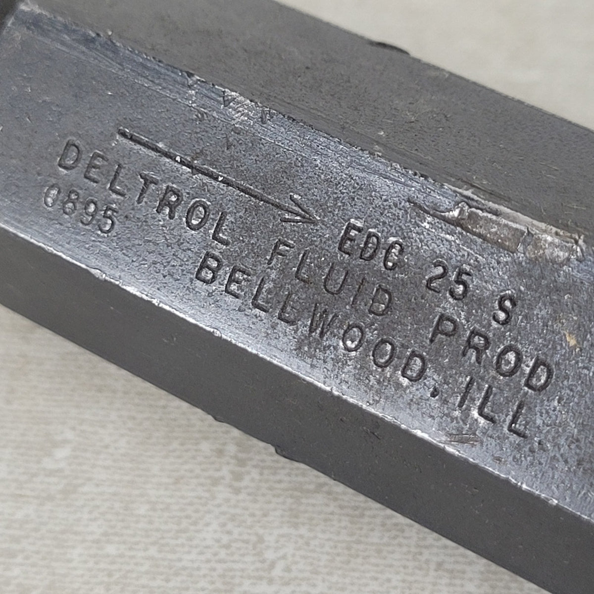 Deltrol EDC25S 3/8" NPT Hydraulic Inline Check Valve 5000 PSI 10 GPM