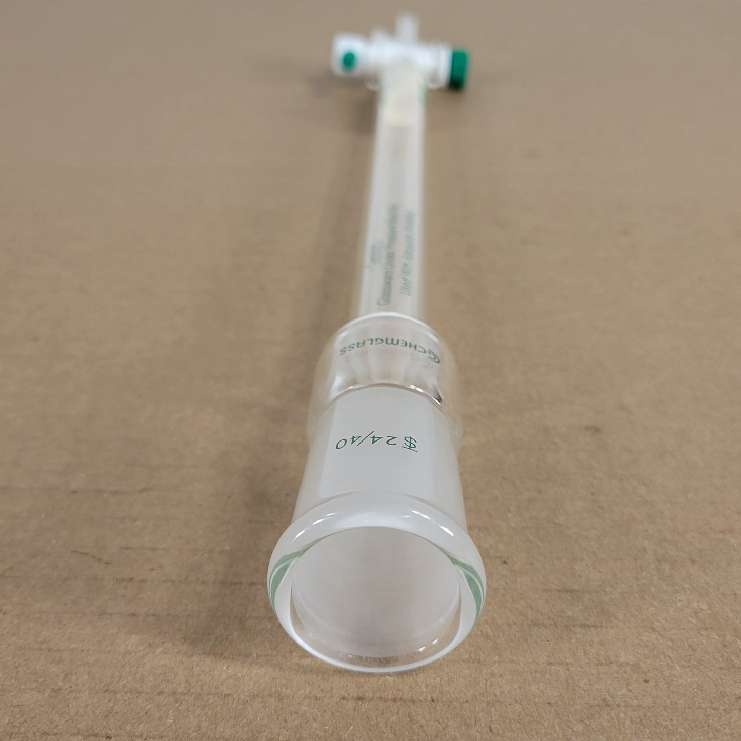 Chemglass CG-1189-01 Chromatography Column w/ Coarse Frit CN 24/40 1/2" ID