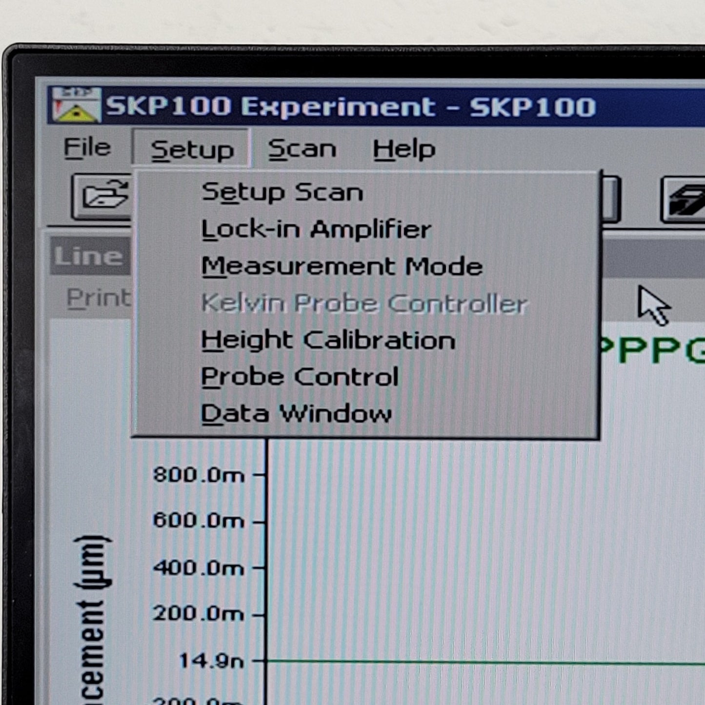 PerkinElmer PAR SKP100E Scanning Kelvin Probe SCV100 PC Original Software AS-IS