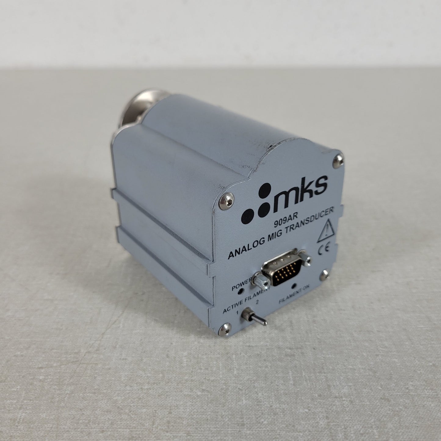 TESTED MKS Granville-Phillips 909AR-42 MIG Vacuum Gauge Transducer KF25 24VDC