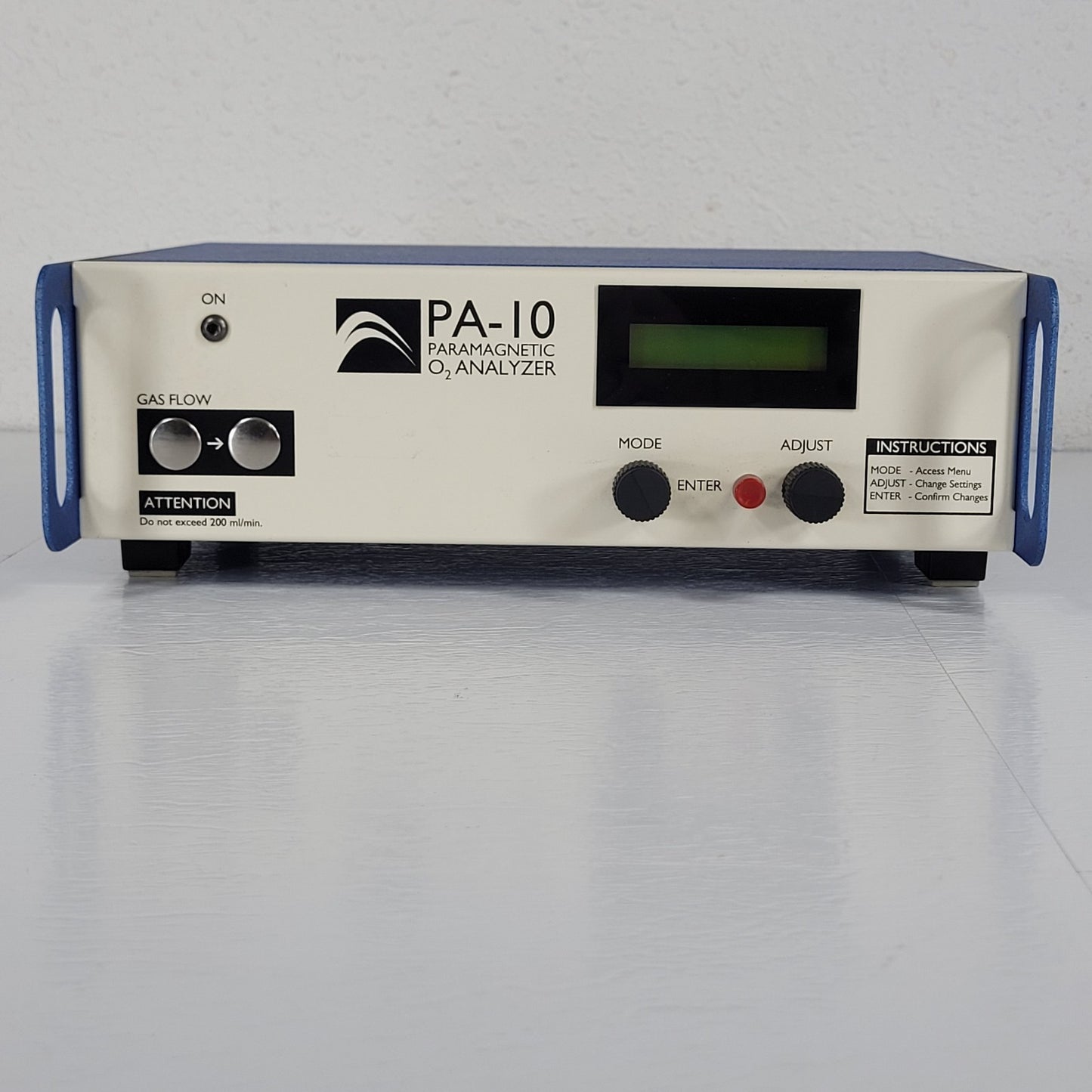 TESTED Sable Systems PA-10 Paramagnetic O2 Analyzer 0-100% Range 0.0001% Res.