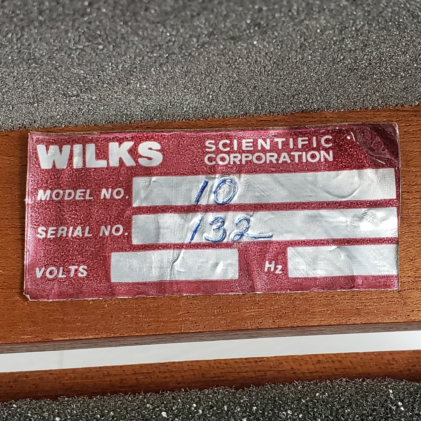 Vintage Wilks Scientific IR Spectrophotometer Optics Kit Mirrors Stand & Case