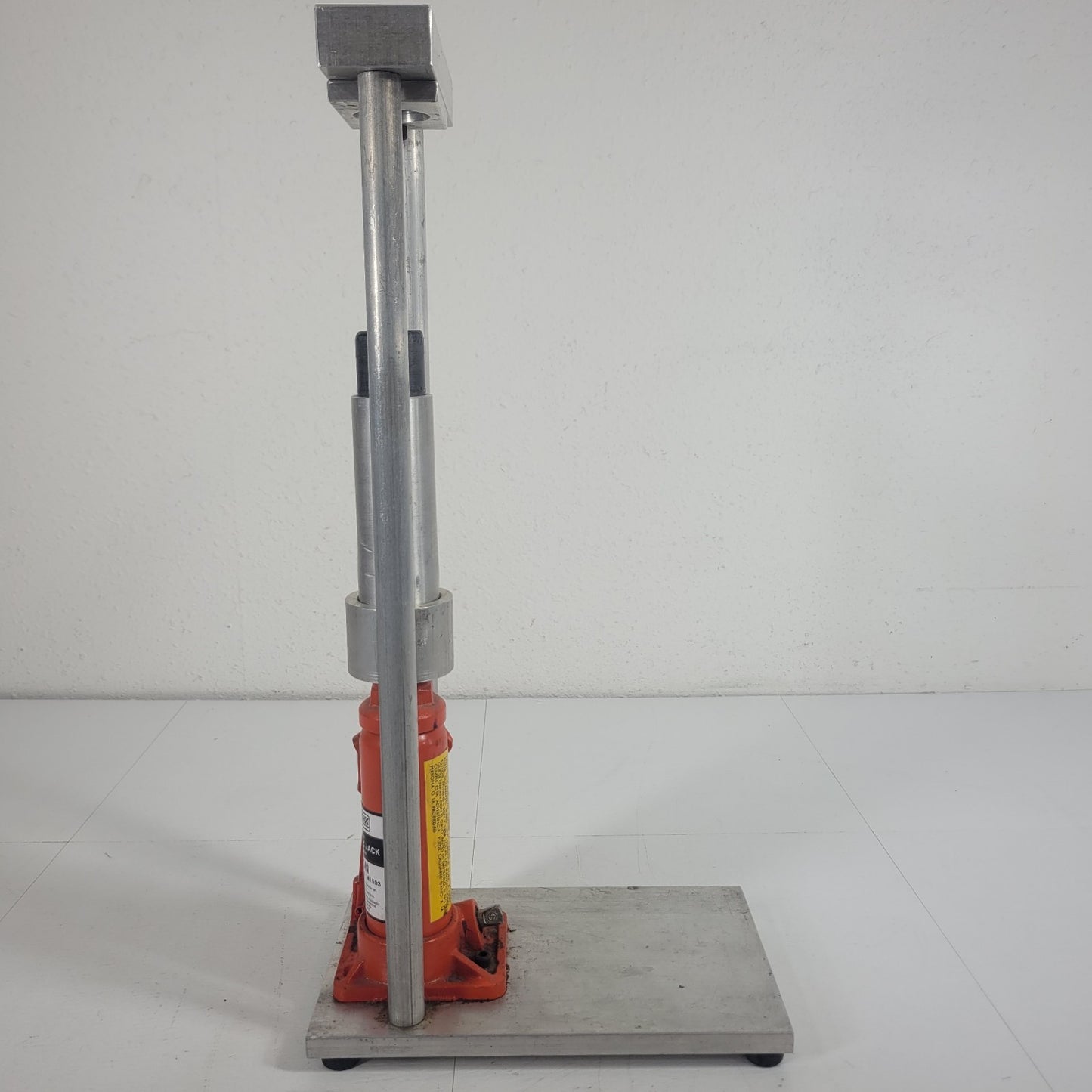 Hein-Werner Winner H68026 2-Ton Hydraulic Bottle Jack Press Test Stand