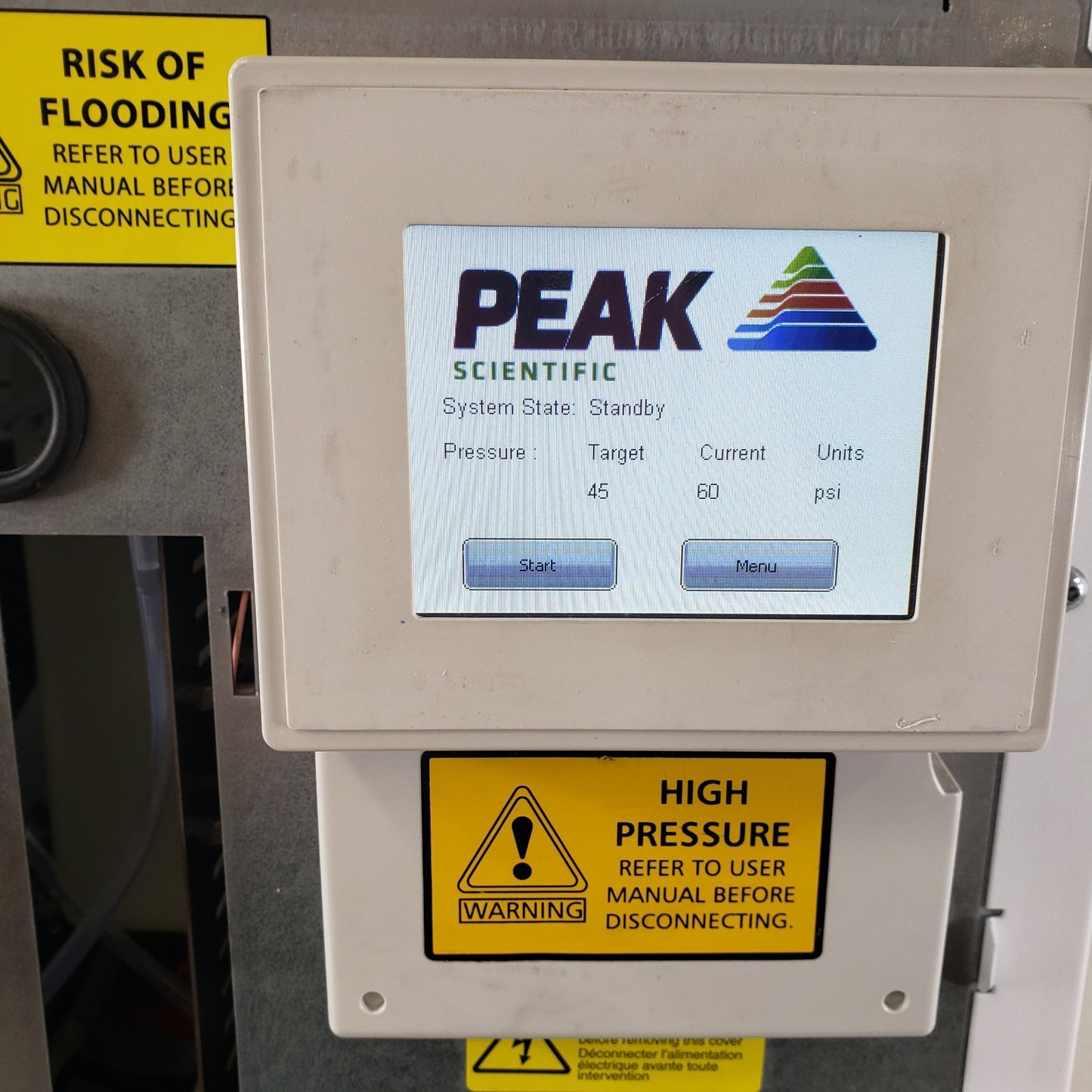 TESTED WORKS Peak Scientific Precision Trace Hydrogen Generator H2 250cc 100psi