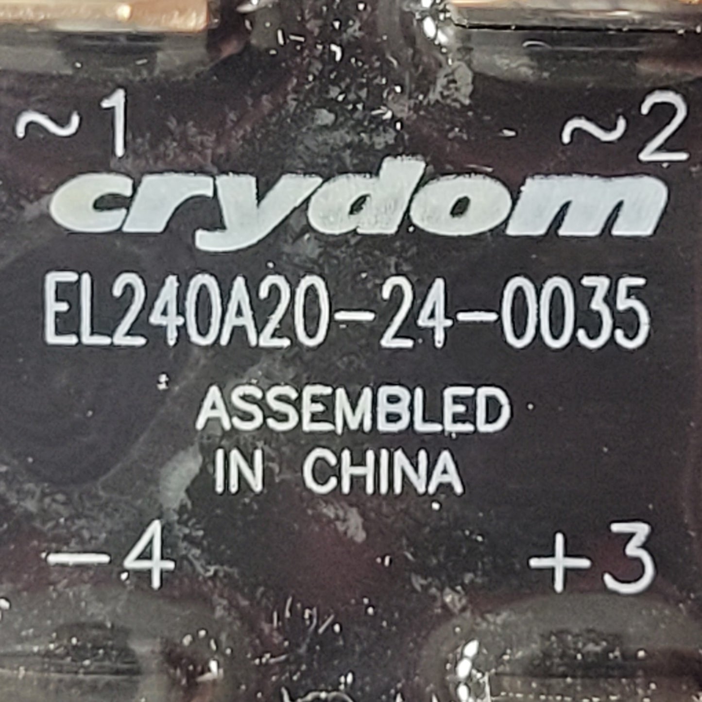 Crydom EL240A20-24-0035 SSR Solid State Relay EL Series 20A Surface Mounted