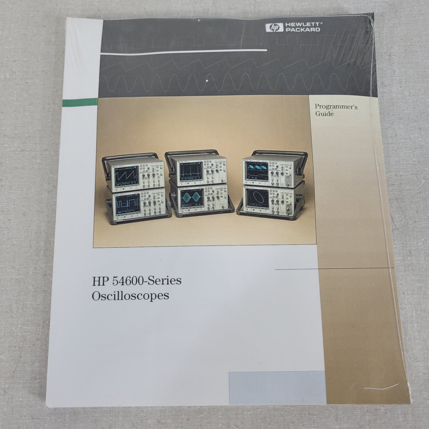 HP 54600-97017 54600 Series Oscilloscopes Programmer's Guide OEM Original Manual