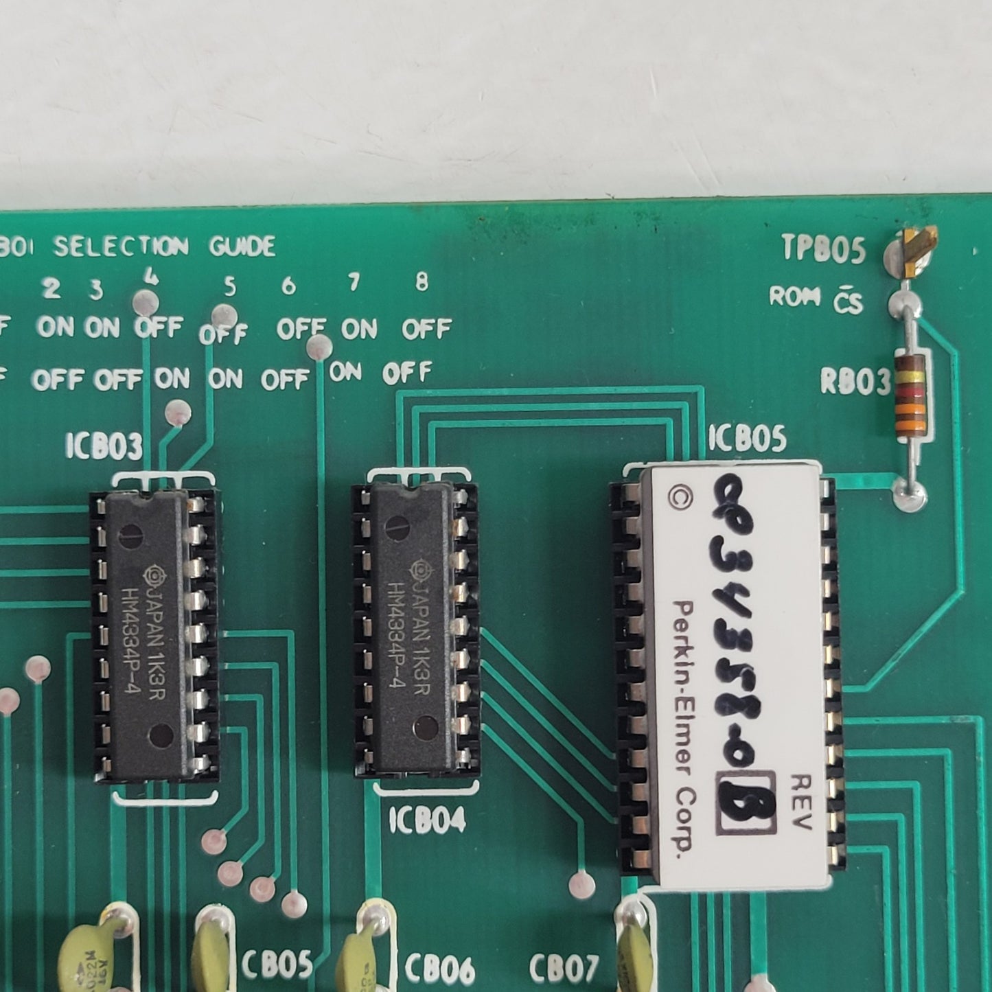 Perkin Elmer C618-0048 Main Control Motherboard PCB Lambda 3B Spectrophotometer