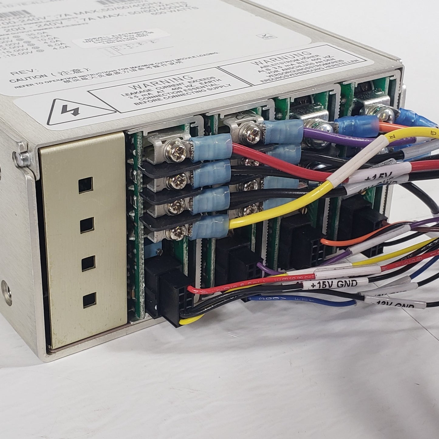 ASTEC MP4-1D-1E-4LL-4NN-00 6-Output Modular Power Supply 400W/600W