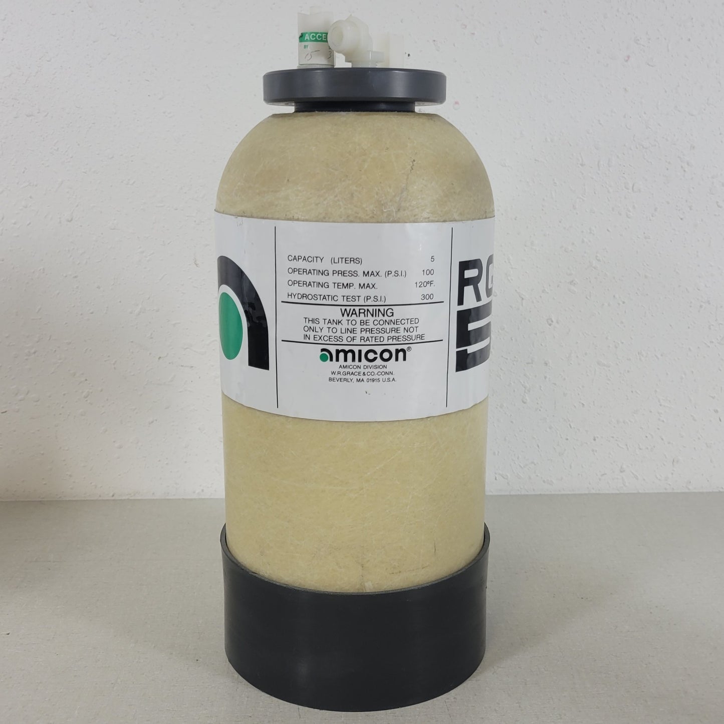 Amicon TCF-10 Thin Channel TFF Ultrafiltration System LP-1 Pump RG-L5 5L Tank