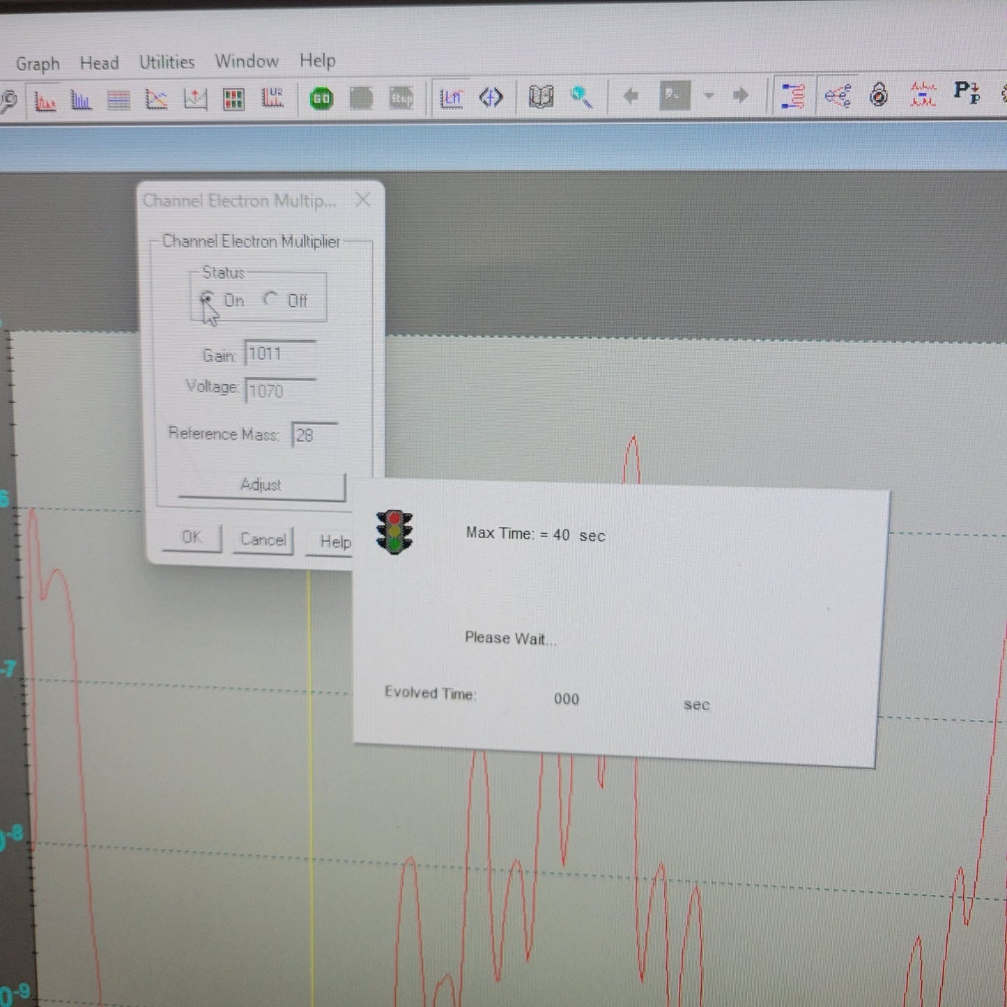 TESTED SRS RGA200 200AMU CEM Residual Gas Analyzer UHV Mass Spectrometer 2.75"CF