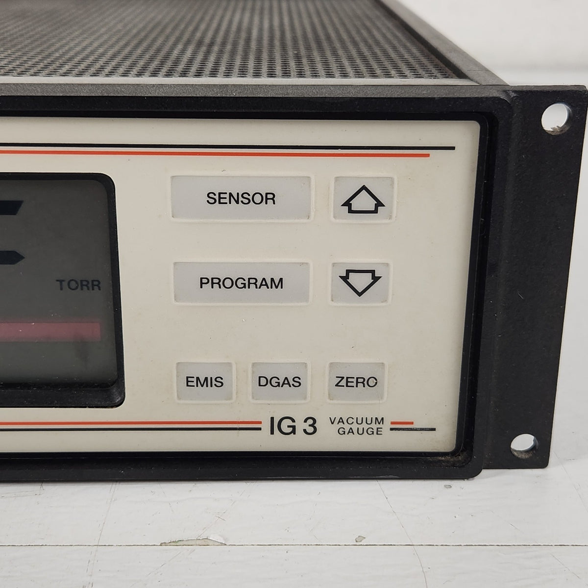TESTED Leybold INFICON IG3 850-200-G1 Ion/Pirani Vacuum Gauge Controller RS232