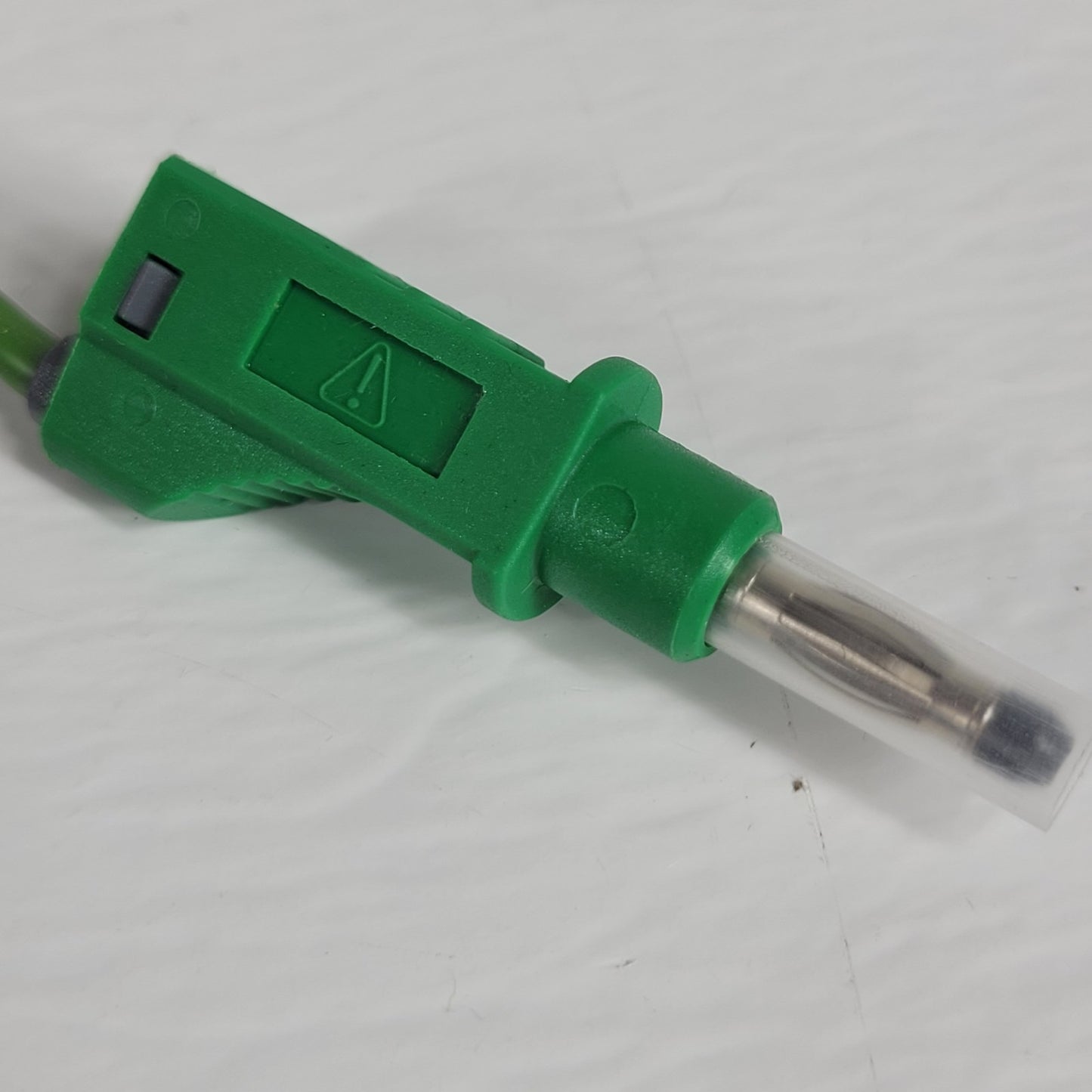 Stäubli Multi-Contact XZG425/SIL Green 4mm Stackable Banana Test Lead Cable