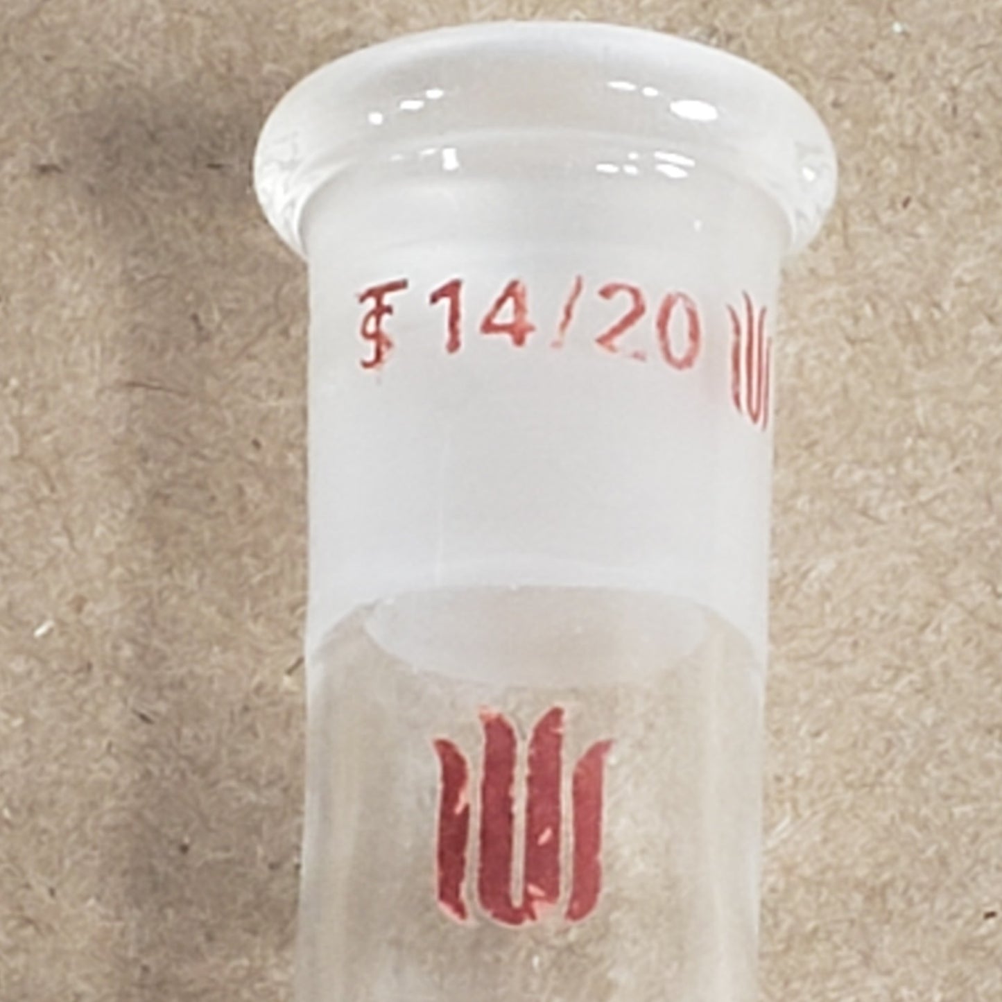 Set of 2 Synthware A432440/A431420 Vacuum Take Off Adapters 24/40 14/20 CN