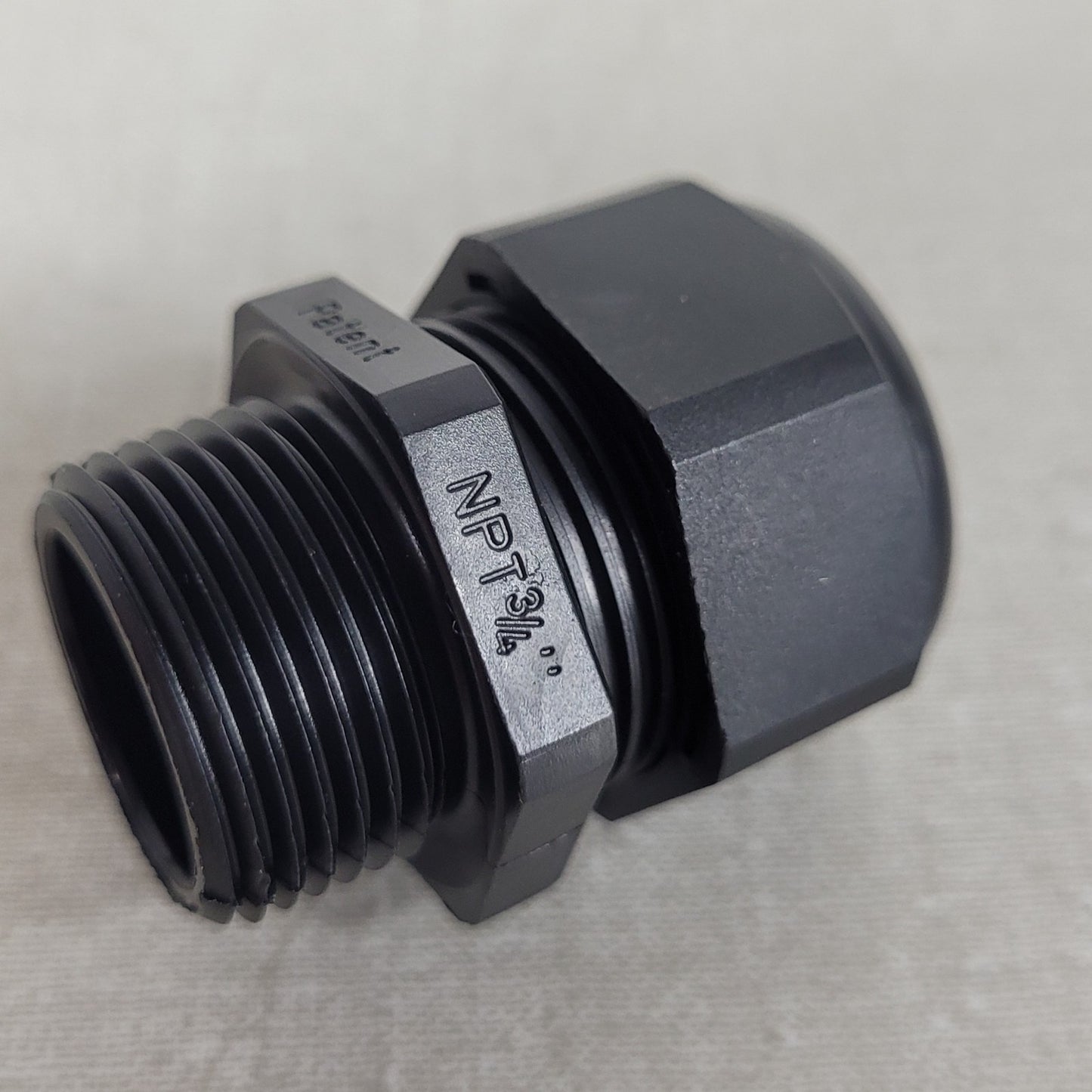 5 Units Sealcon CD21NR-BK 3/4" NPT Black Nylon Cable Gland Strain Fittings