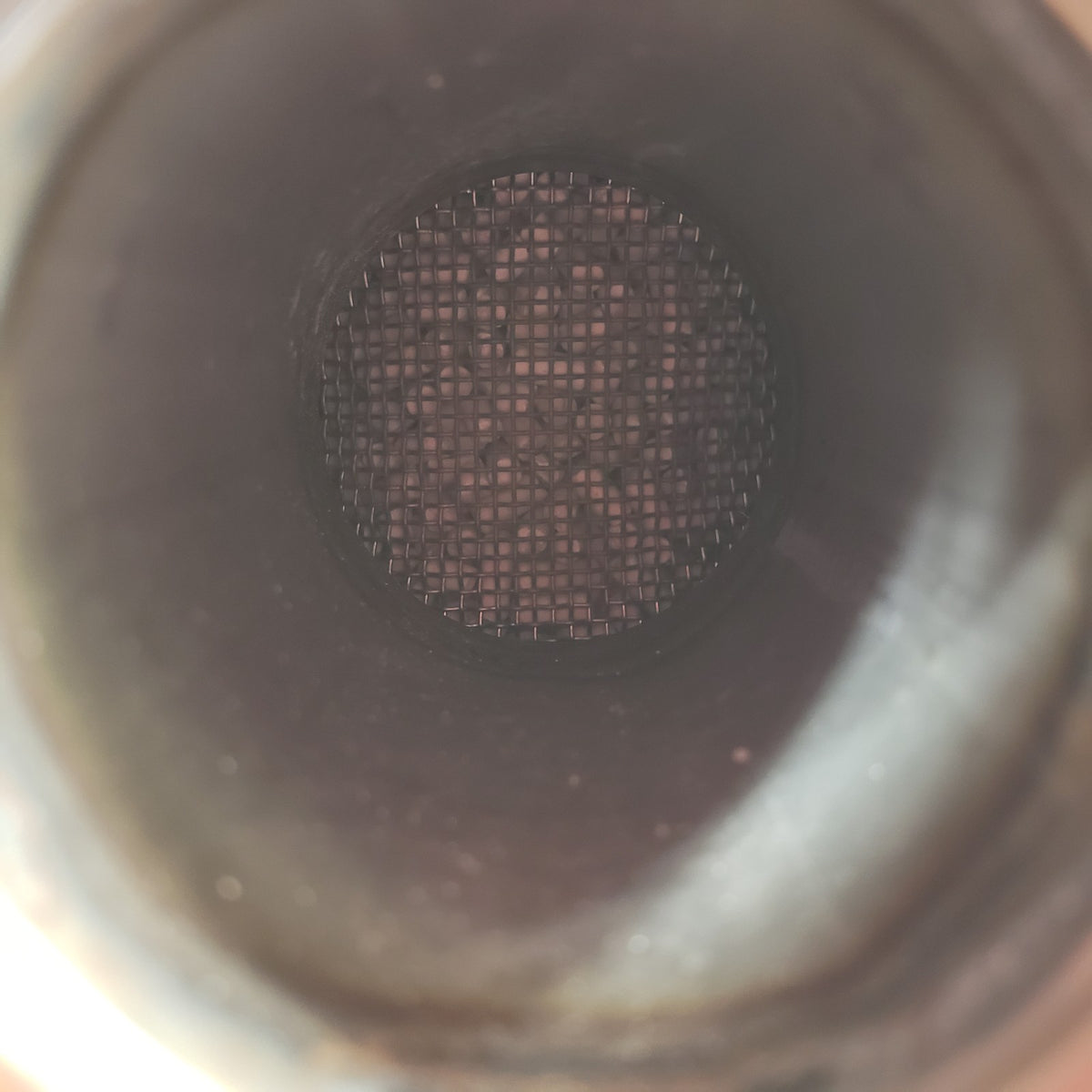 Stainless Steel Vacuum Foreline Trap Filter Canister Dual KF40 NW40 Mesh Element