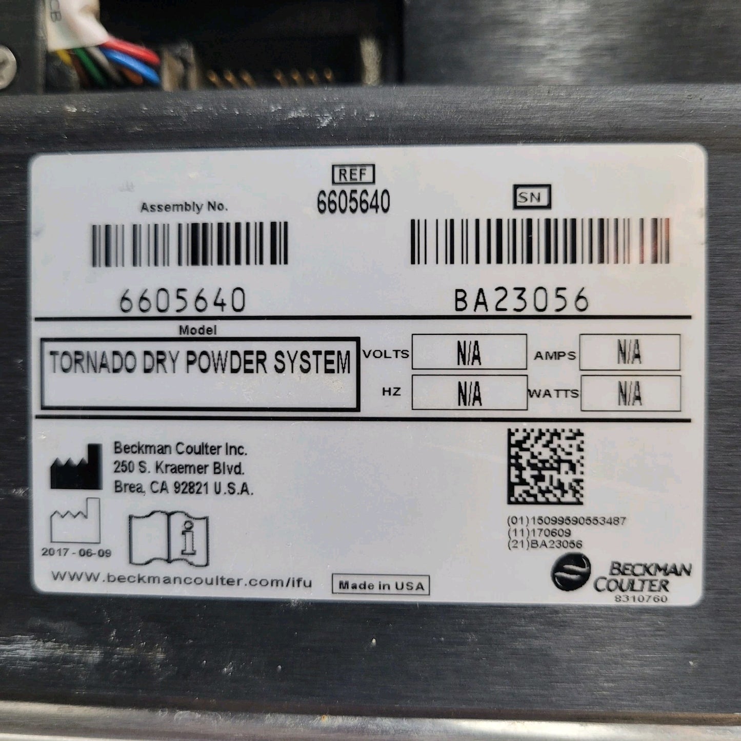 TESTED Beckman Coulter LS 13 320 Particle Size Analyzer w/ DPS Tornado & PC