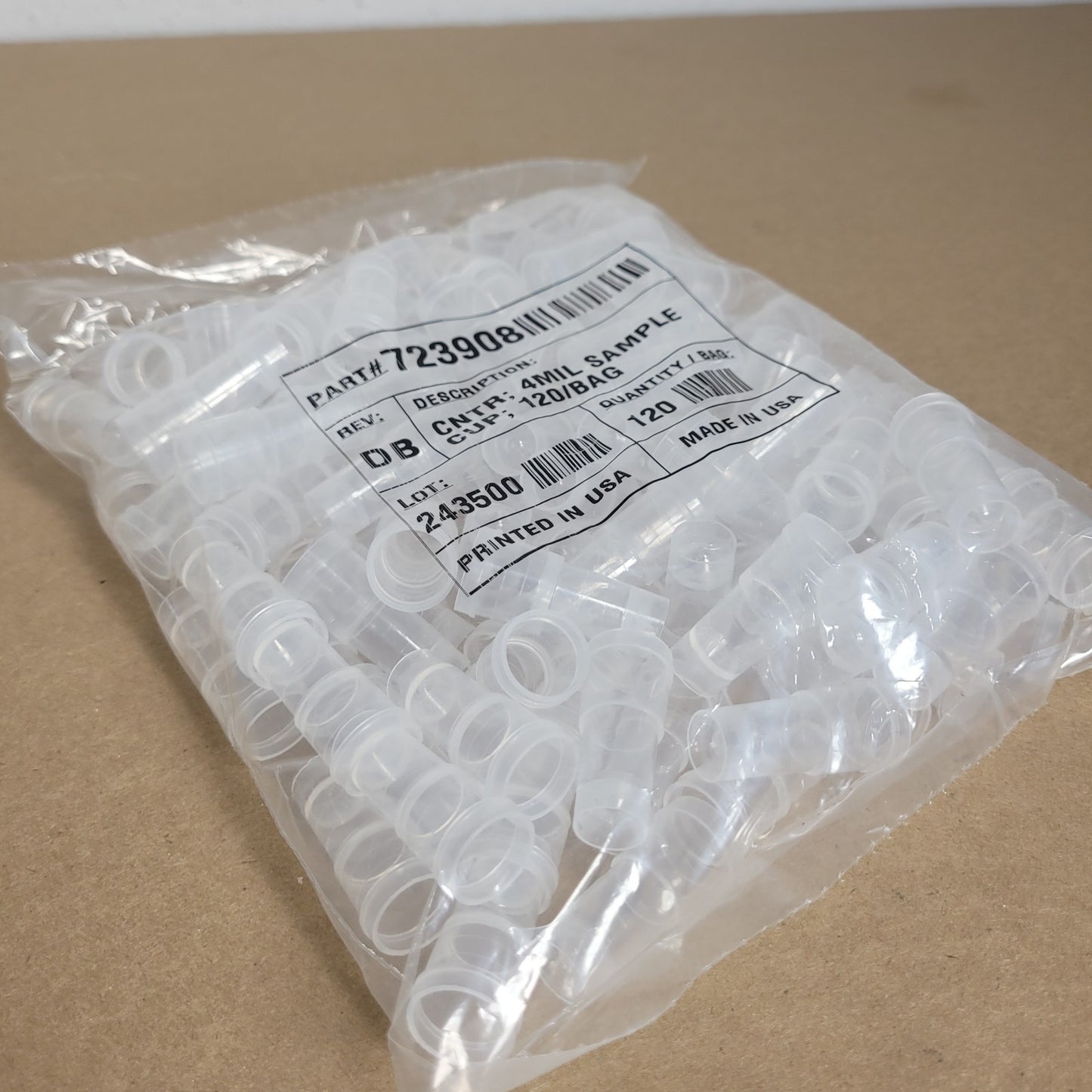 Beckman Coulter 723908 Vi-CELL 4mL Sample Cups 120/Bag Cell Viability Analyzer
