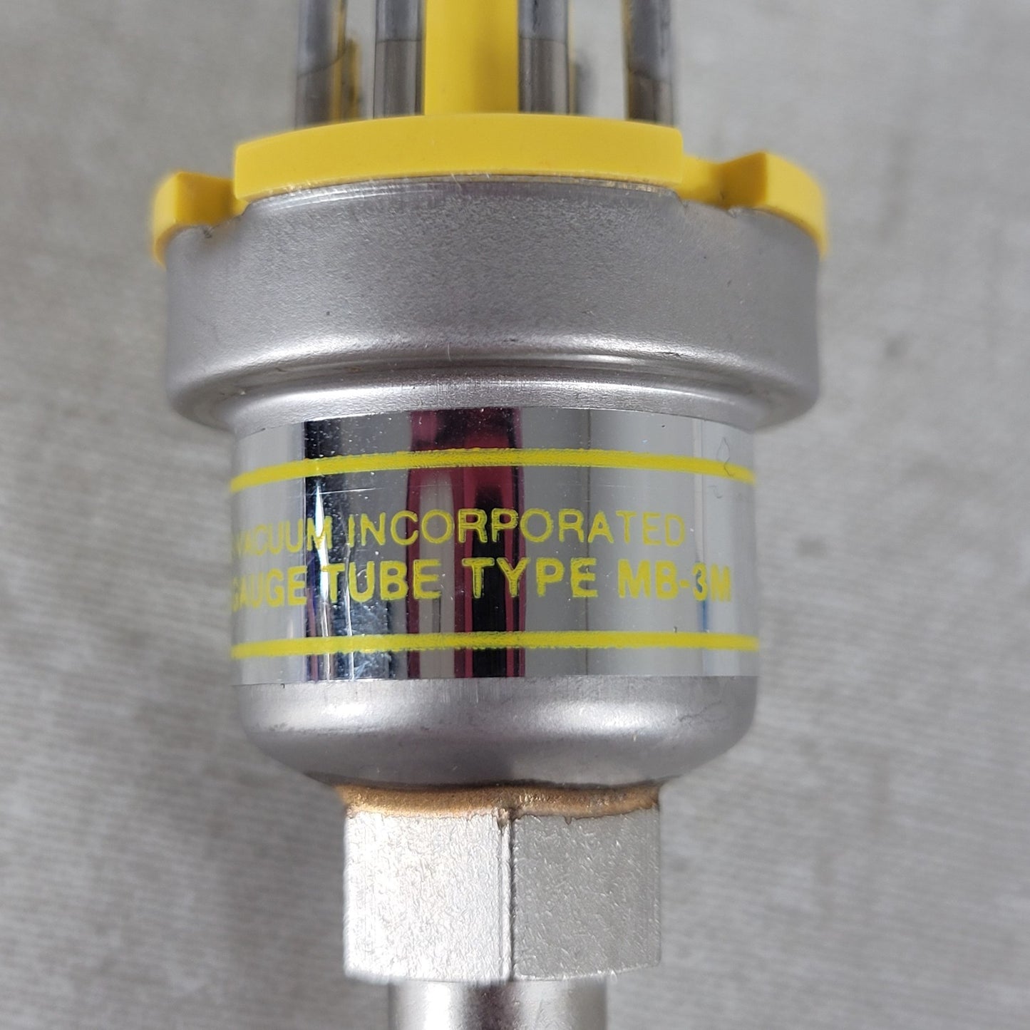 Stokes MB-3M Thermocouple Vacuum Guage Tube 1/8" Threaded NPT w/ 8 Pin Connector