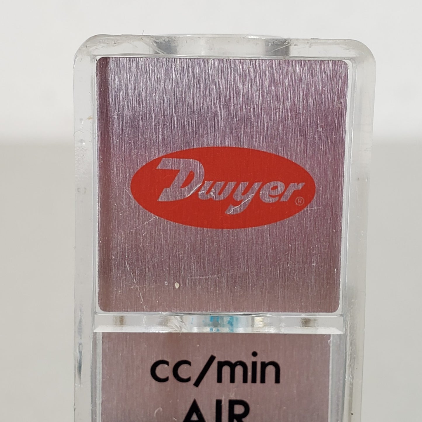 Dwyer RMA-151 Rate-Master 0-50cc/min Flowmeter w/ Brackets & 3/16" ID Barb Inlet