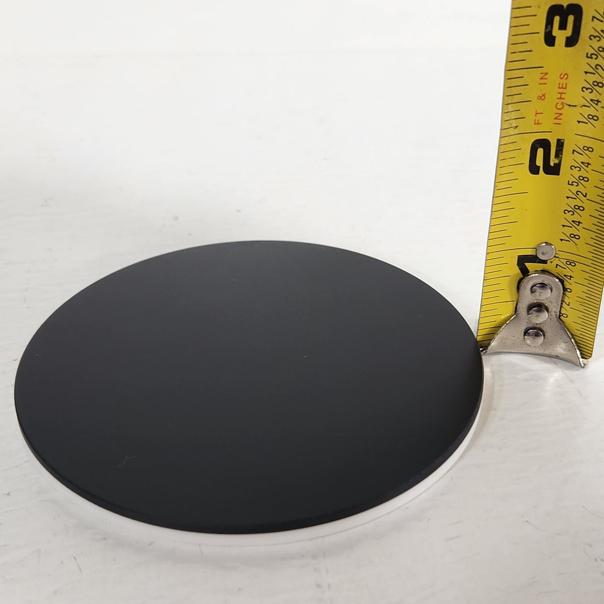 Meiji Techno MA568 94.5mm Reversible Black/White Microscope Stage Plate