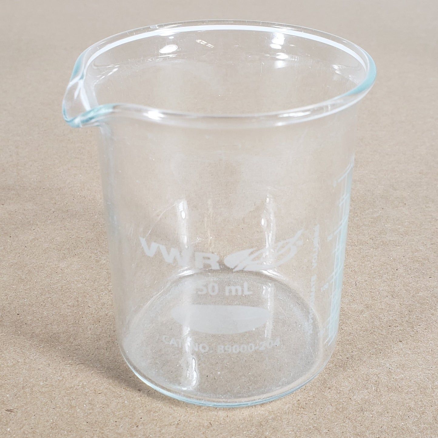 LOT of 5 VWR Glass Beakers Cat No. 89000-206 89000-204 400mL x2 250mL x3