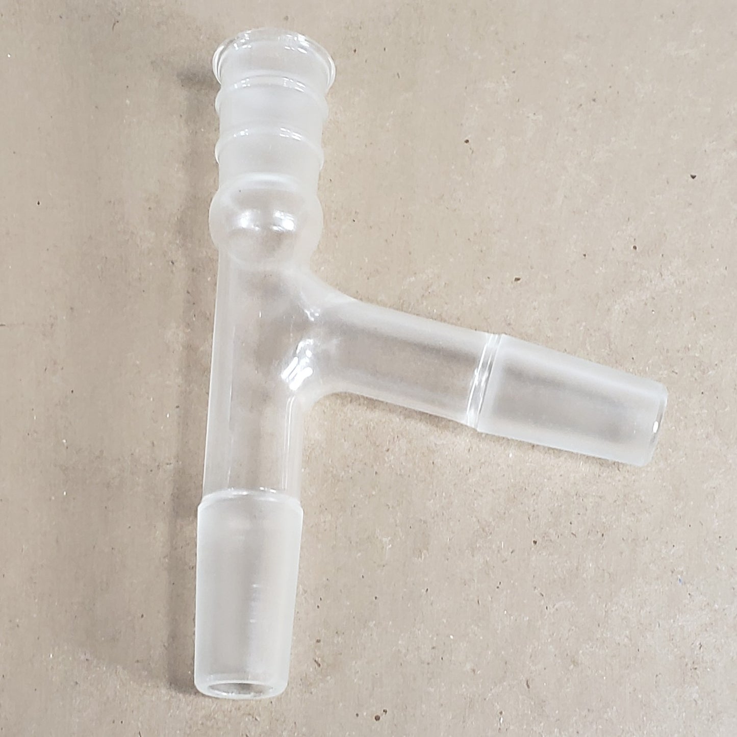 Lot Of 3 Ace Glass Inc 5040-10/5238-03/5125-10 Side-Arm/U/Y-Adapters 24/40 Joint