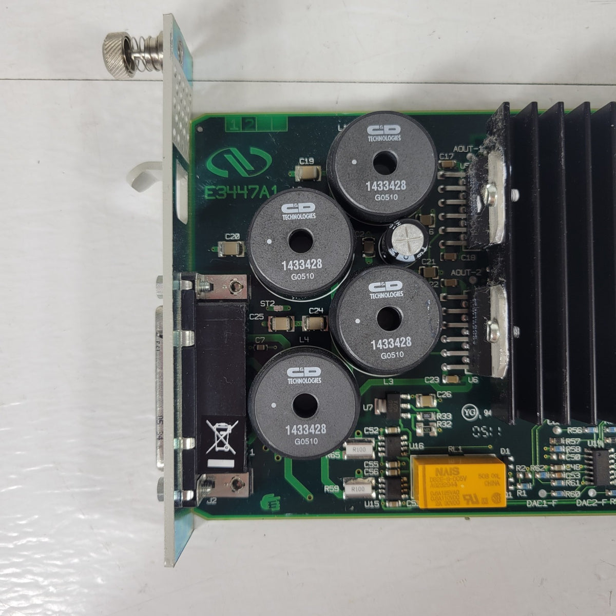 Newport XPS E3424C0 Motion Controller Encoder Board w/ 2x E3447A1 Motor Drivers