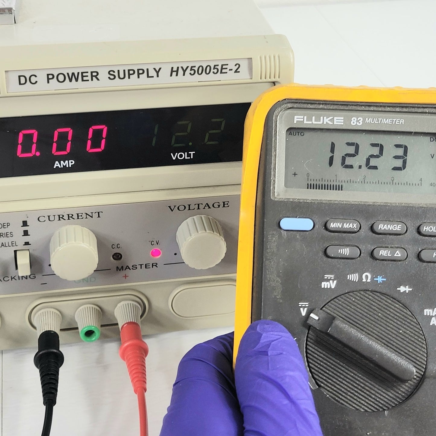 TESTED TekPower HY5005E-2 Dual Output Switching DC Power Supply 50V 5A