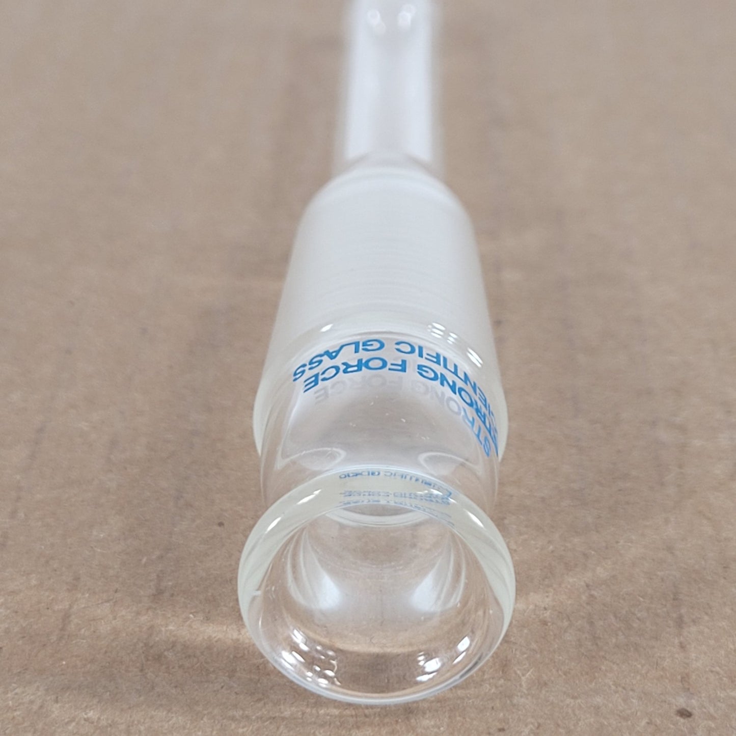 Set of 2 Unbranded Glass Thermometer Adapters 24/40 Outer Joint 145/155mm Height