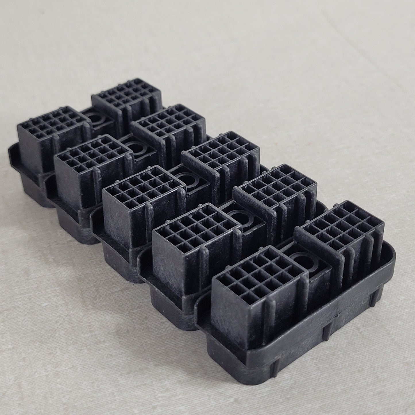 Lot of 5 Delphi Aptiv 12034397 Automotive 20-Way Male Connector Housings