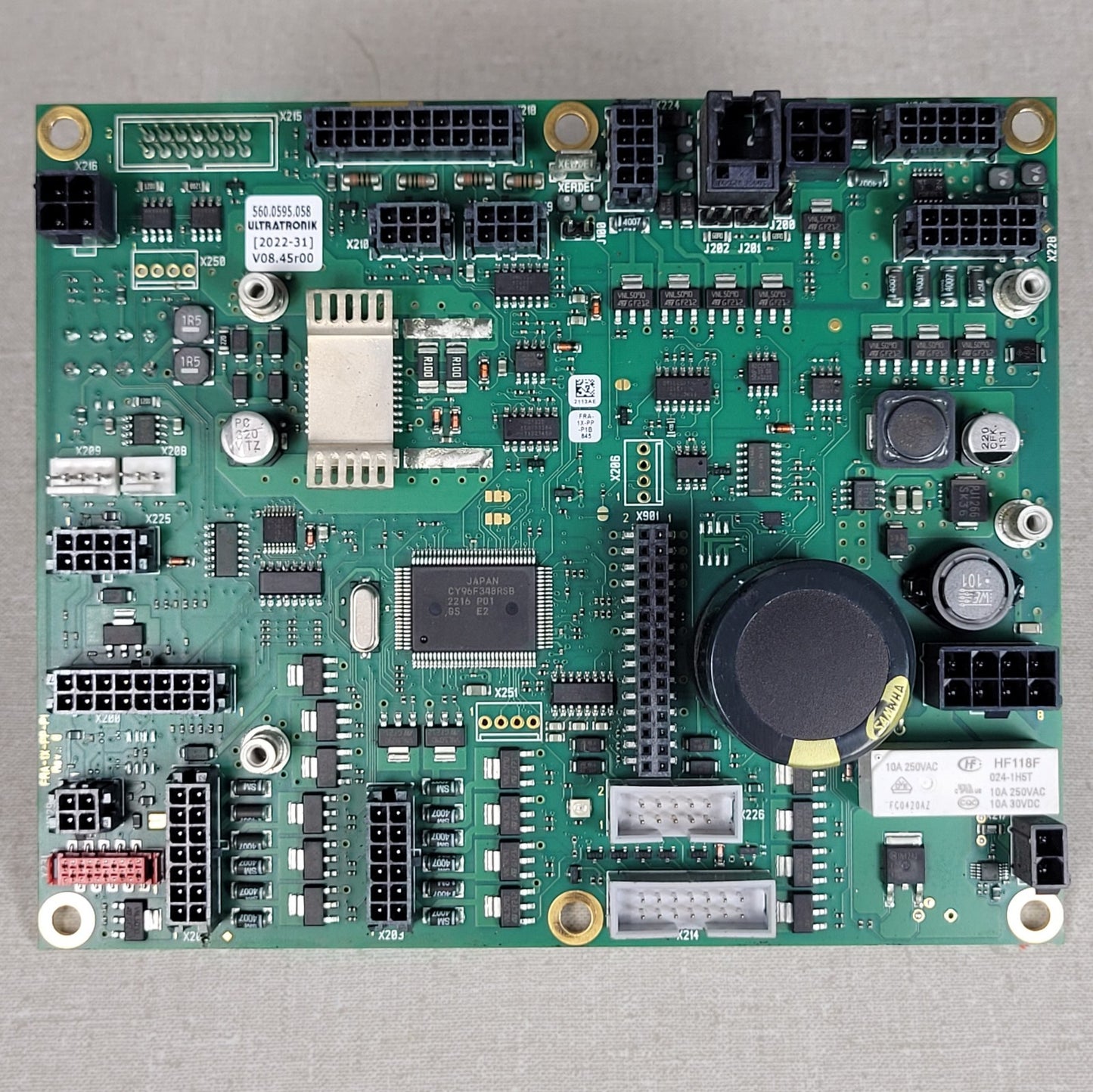 Franke 560.0595.058 V08.45r00 A800 Espresso Machine Central Control Board PCA