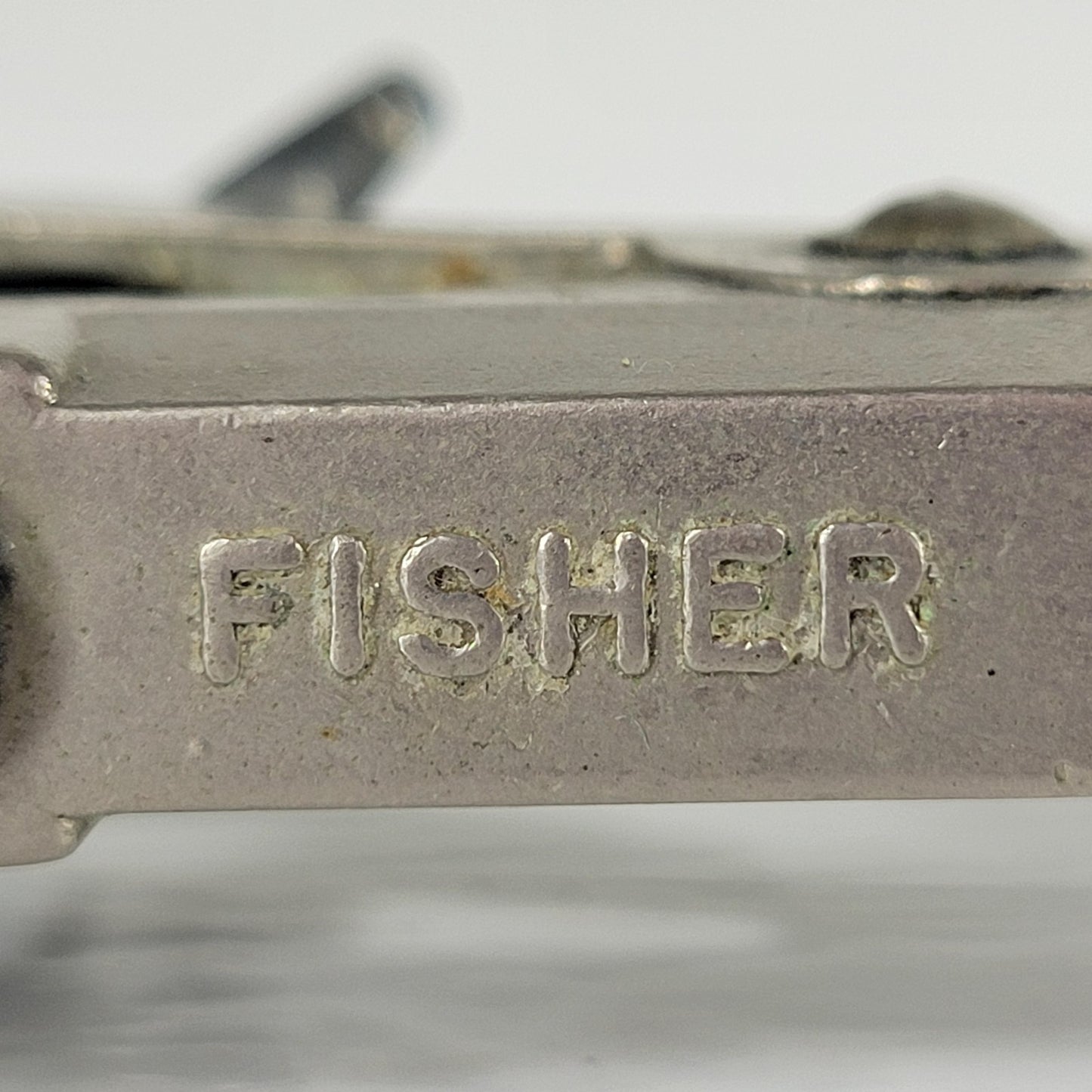 VINTAGE FISHER M14201E Two Castaloy  2-Prong Swivel Extension Clamps