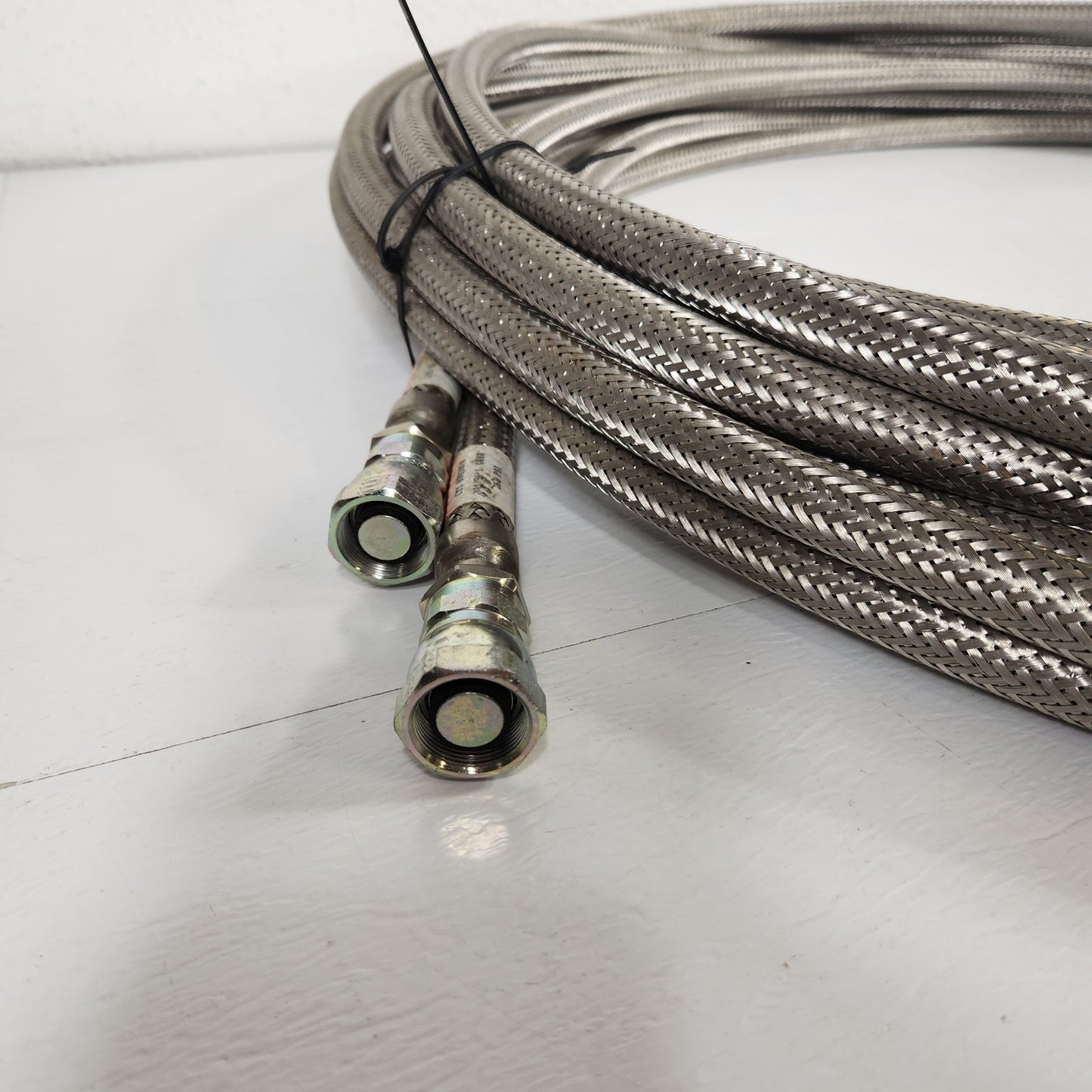 PAIR* CTI Cryogenics 8043074 40ft Cryopump Compressed Helium Supply Return Lines