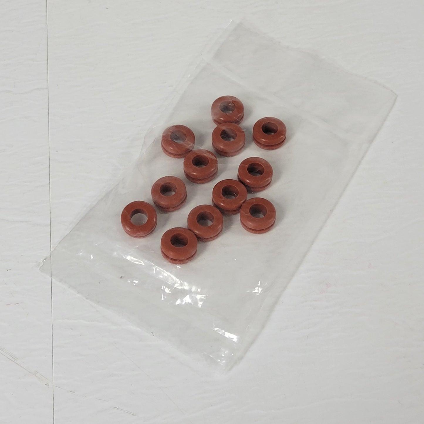 PACK OF 12- 8mm Vibration Damping Silicon Rubber Rubber Gromets, Unopened Pack