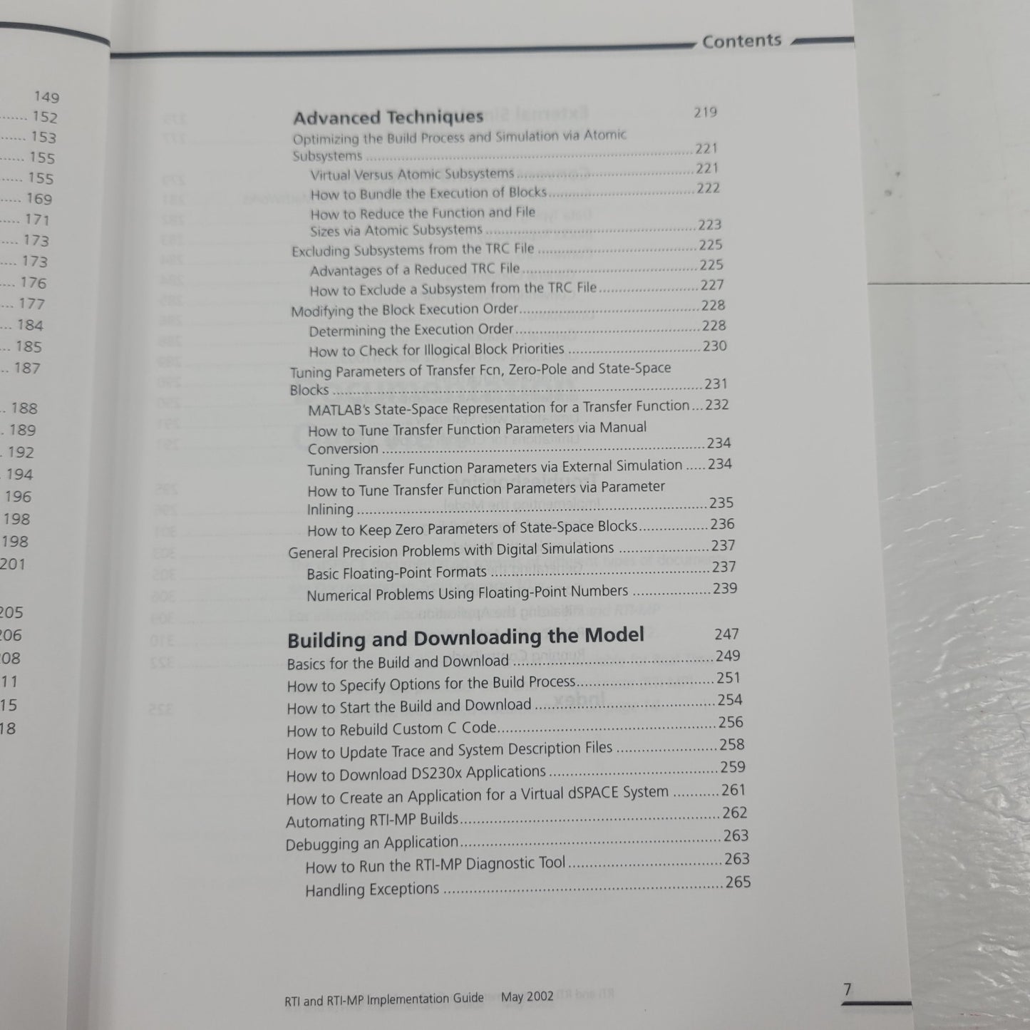 dSPACE RTI RTI-MP Real-Time Interface Implementation Guide Release 3.4 May 2002