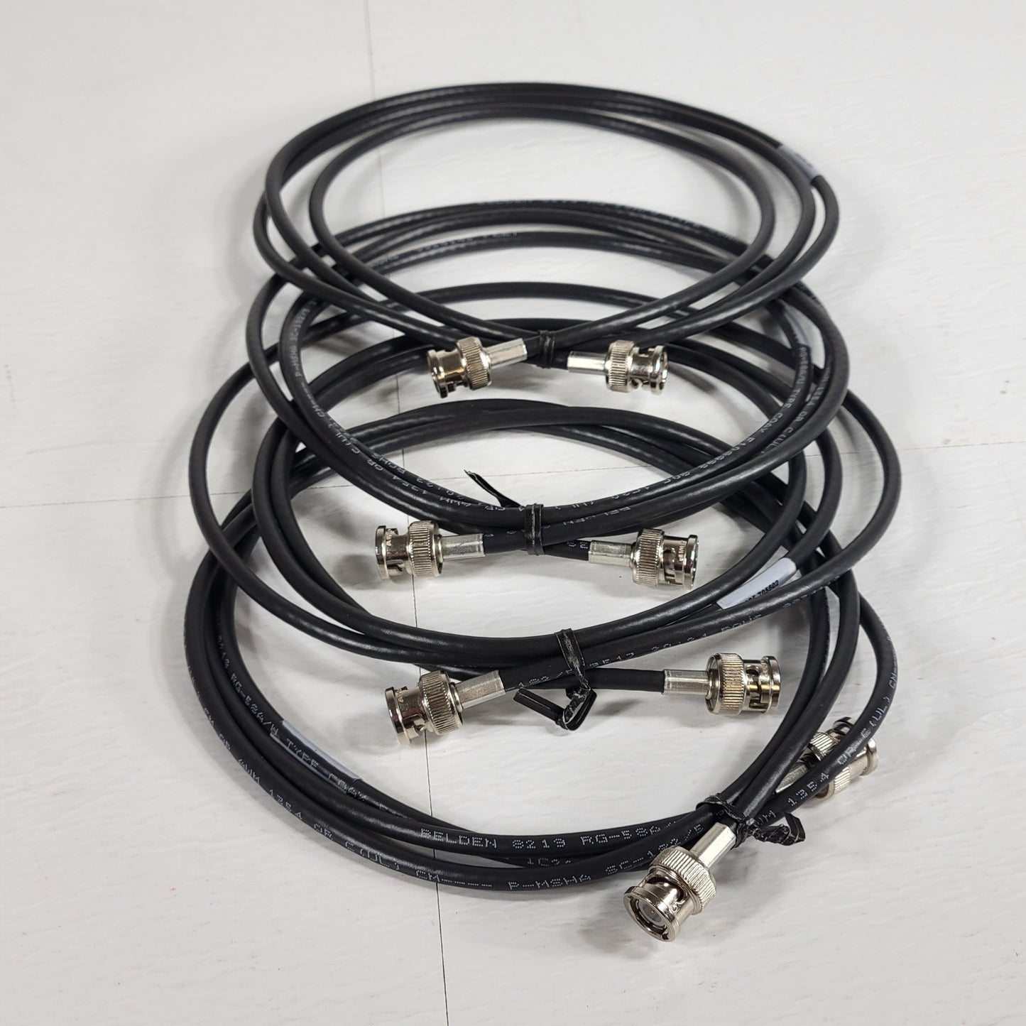 Thermo Scientific 085-705502 BNC Male to Male Coax Cables 5ft Lot of 4 FTIR