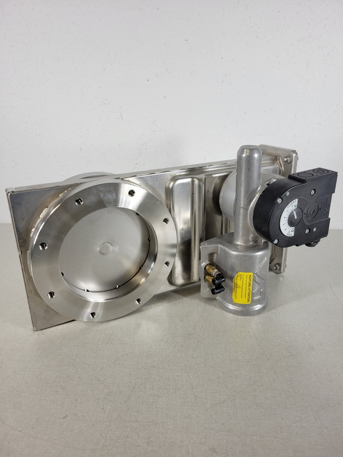 TESTED- VAT F14-64329-01 DN160 ISO-F ISO160 F Pneumatic High Vacuum Gate Valve